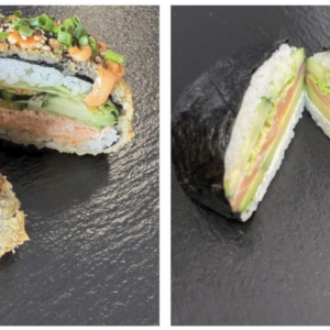 Sushi burger